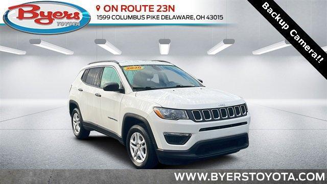 used 2020 Jeep Compass car, priced at $15,500