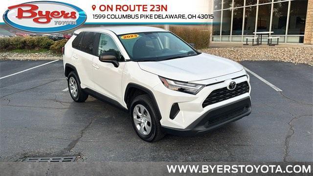 used 2023 Toyota RAV4 car, priced at $26,500