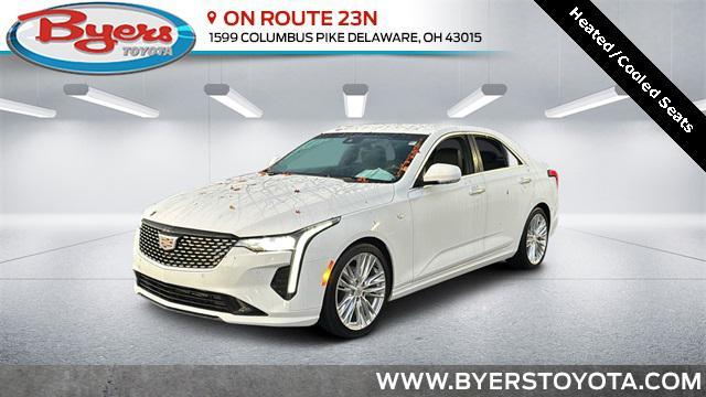 used 2024 Cadillac CT4 car, priced at $30,900