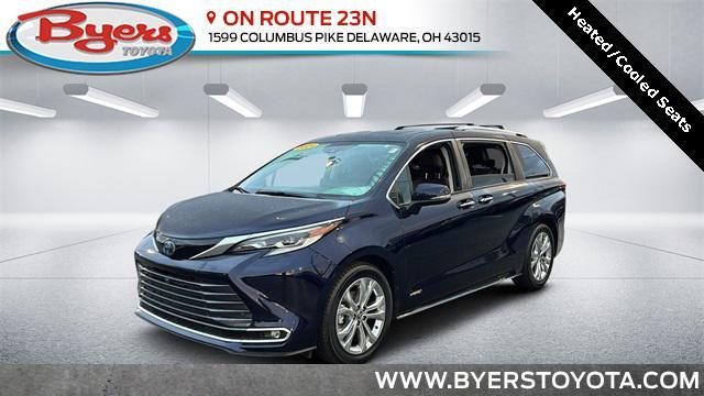 used 2021 Toyota Sienna car, priced at $38,500