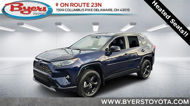 used 2021 Toyota RAV4 Hybrid car, priced at $29,900