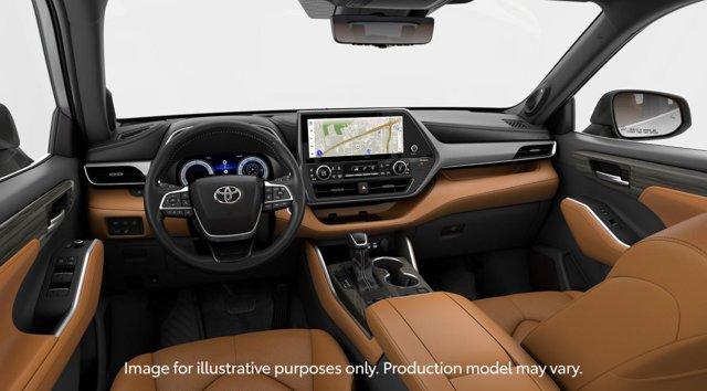 new 2025 Toyota Highlander Hybrid car, priced at $56,772