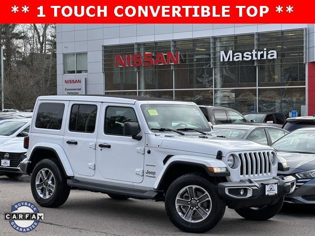 used 2021 Jeep Wrangler Unlimited car, priced at $26,832