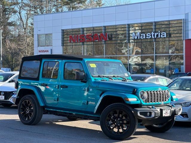 used 2024 Jeep Wrangler 4xe car, priced at $39,605