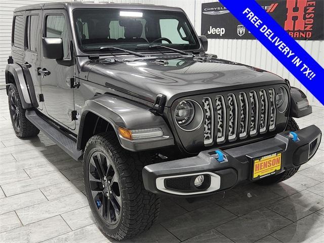 used 2022 Jeep Wrangler Unlimited 4xe car, priced at $30,599