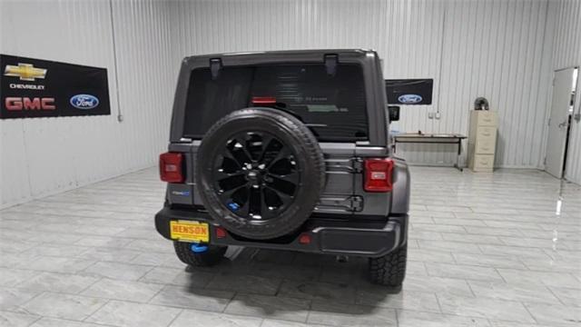 used 2022 Jeep Wrangler Unlimited 4xe car, priced at $30,599