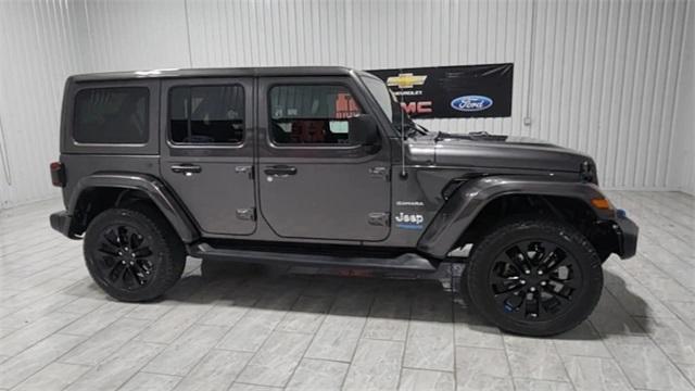 used 2022 Jeep Wrangler Unlimited 4xe car, priced at $30,599