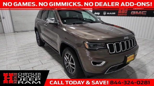 used 2018 Jeep Grand Cherokee car, priced at $14,492