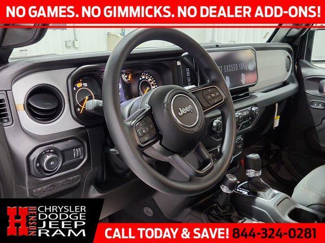 new 2025 Jeep Wrangler car, priced at $35,845