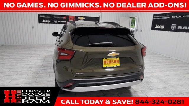 used 2024 Chevrolet Trax car, priced at $22,981