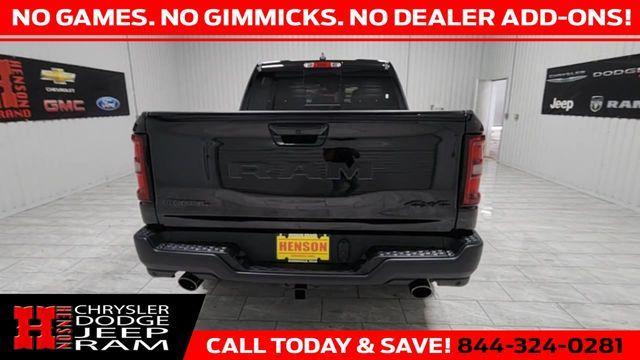 new 2025 Ram 1500 car, priced at $64,507