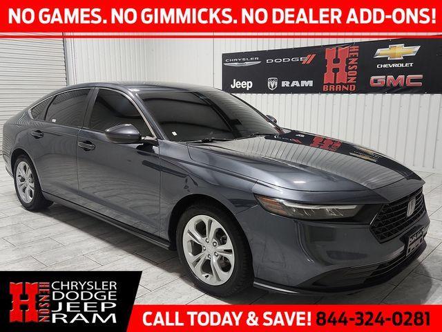used 2023 Honda Accord car, priced at $22,491
