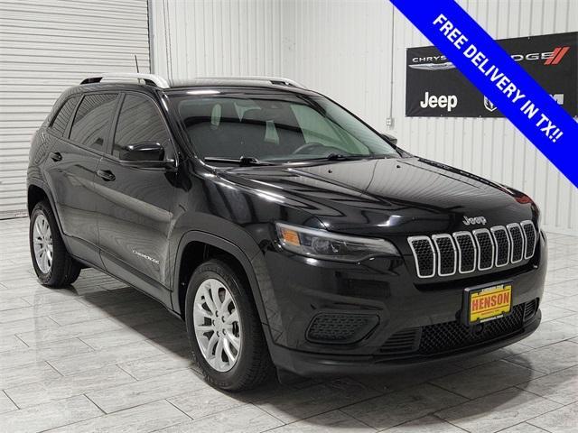 used 2021 Jeep Cherokee car, priced at $18,197