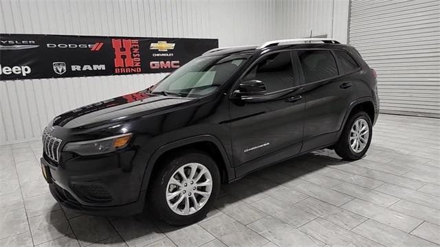 used 2021 Jeep Cherokee car, priced at $16,997