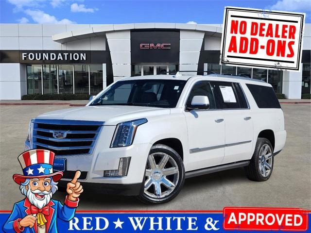 used 2016 Cadillac Escalade ESV car, priced at $25,499