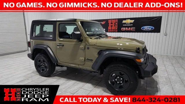 new 2025 Jeep Wrangler car, priced at $36,958