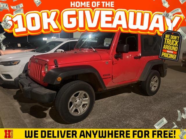 used 2013 Jeep Wrangler car, priced at $13,699