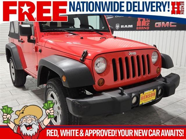 used 2013 Jeep Wrangler car, priced at $13,499