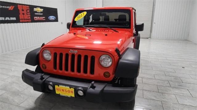 used 2013 Jeep Wrangler car, priced at $12,998