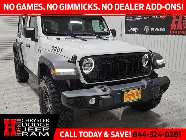 new 2025 Jeep Wrangler car, priced at $49,908