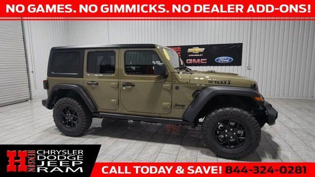 new 2025 Jeep Wrangler car, priced at $49,993
