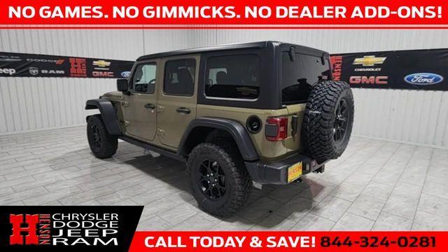 new 2025 Jeep Wrangler car, priced at $49,993