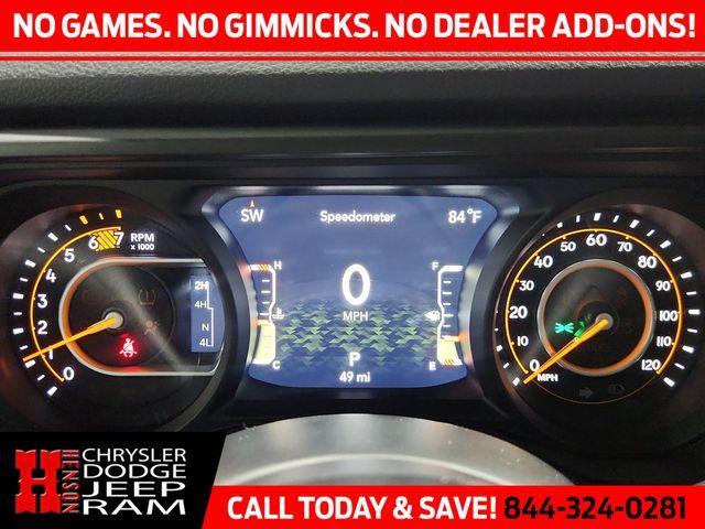 new 2025 Jeep Wrangler car, priced at $49,993