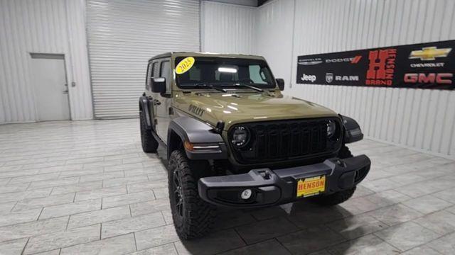new 2025 Jeep Wrangler car, priced at $47,476