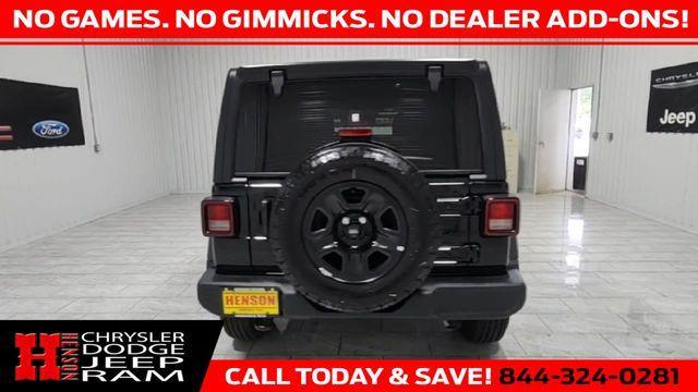 new 2025 Jeep Wrangler car, priced at $37,411