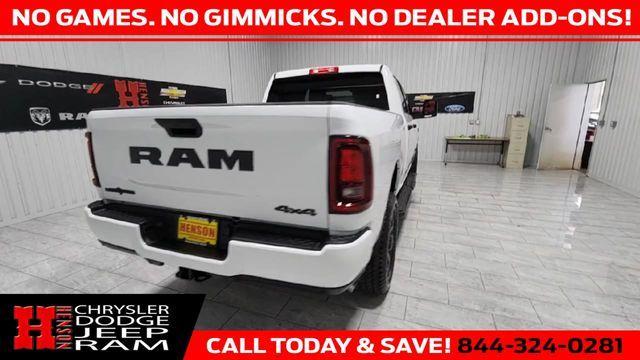new 2025 Ram 2500 car, priced at $66,376