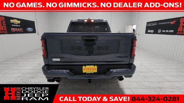 new 2025 Ram 1500 car, priced at $67,716