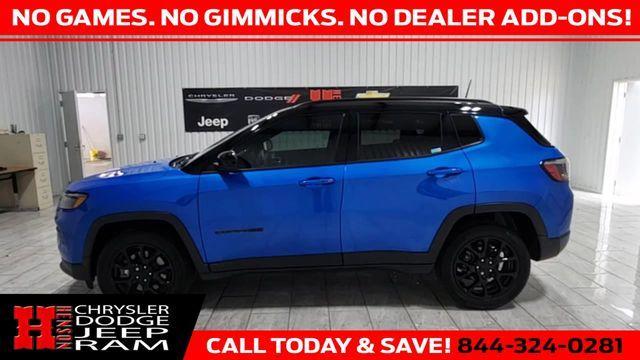 used 2024 Jeep Compass car, priced at $23,895