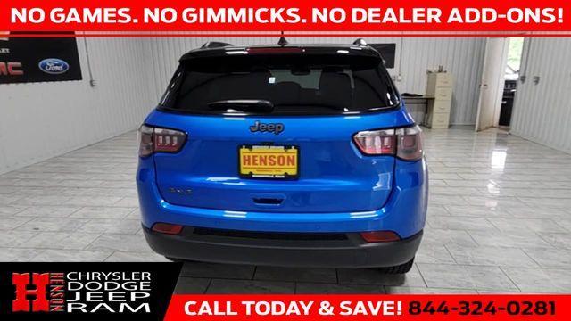 used 2024 Jeep Compass car, priced at $23,895