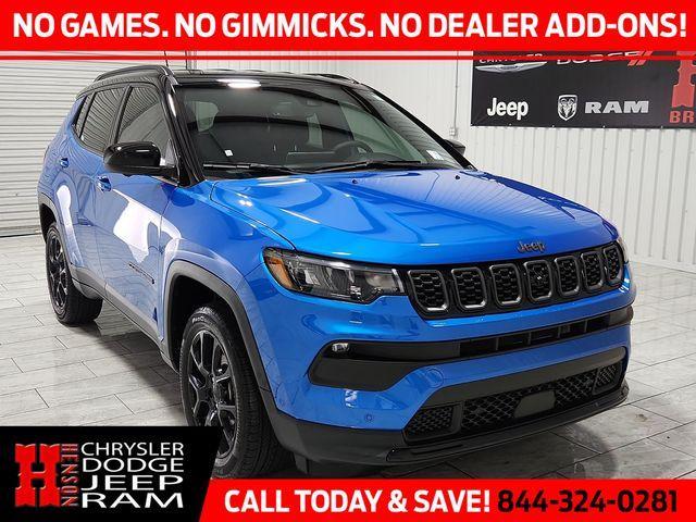 used 2024 Jeep Compass car, priced at $23,895