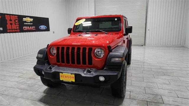 used 2024 Jeep Wrangler car, priced at $31,398