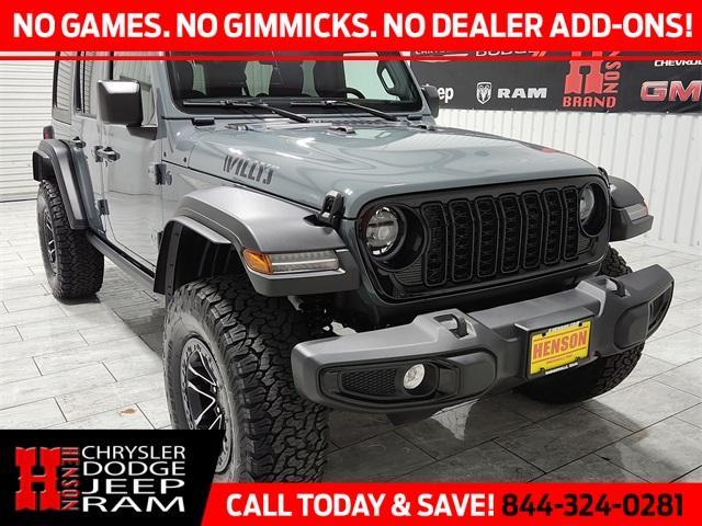 new 2025 Jeep Wrangler car, priced at $46,350