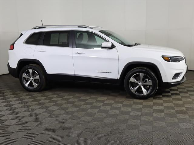 used 2021 Jeep Cherokee car, priced at $21,829