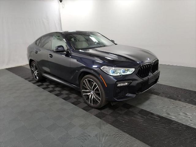 used 2021 BMW X6 car, priced at $52,299