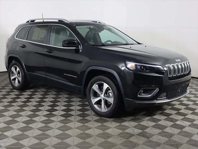 used 2021 Jeep Cherokee car, priced at $23,849