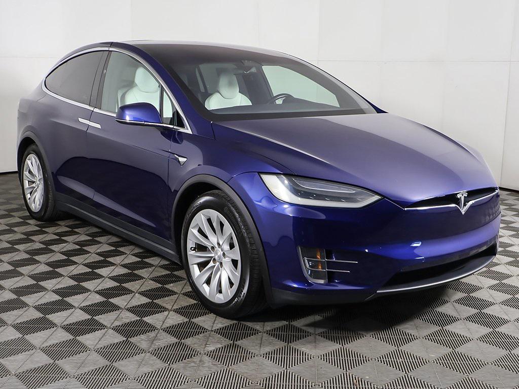 used 2017 Tesla Model X car, priced at $23,899
