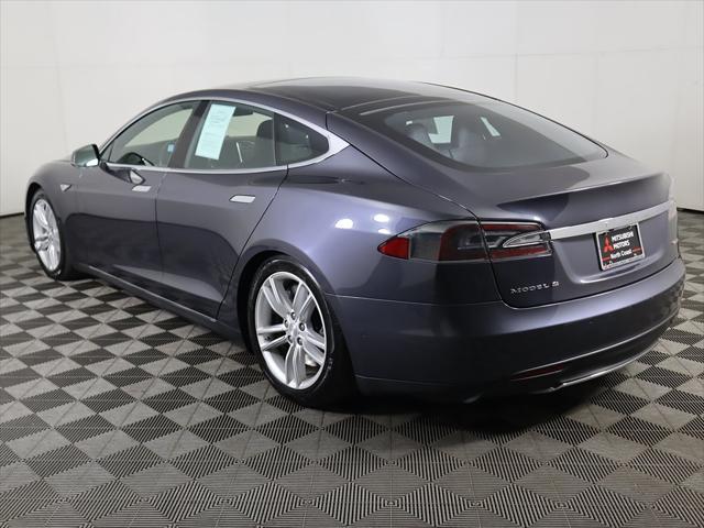 used 2015 Tesla Model S car, priced at $16,729