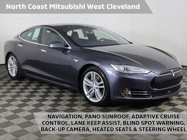 used 2015 Tesla Model S car, priced at $16,569