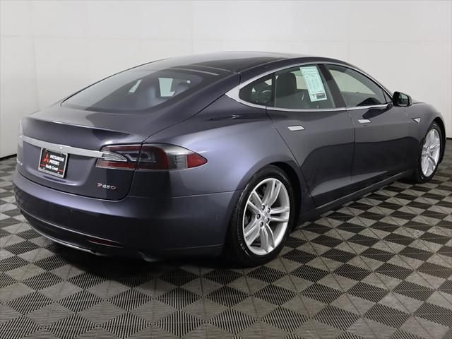 used 2015 Tesla Model S car, priced at $16,729