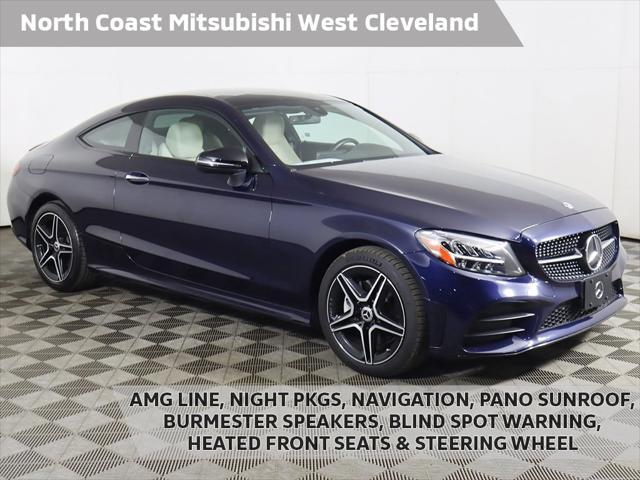 used 2021 Mercedes-Benz C-Class car, priced at $28,899
