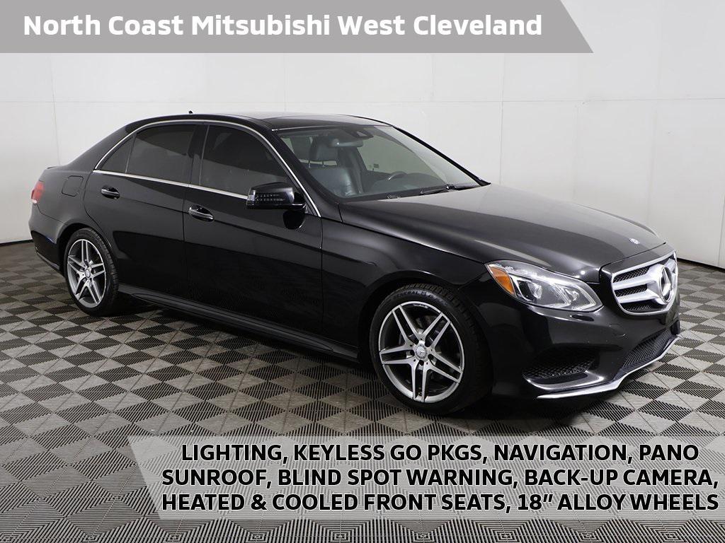 used 2015 Mercedes-Benz E-Class car, priced at $14,899