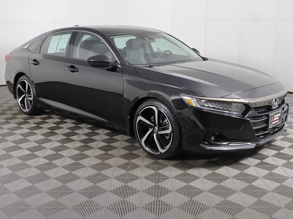 used 2021 Honda Accord car, priced at $23,499