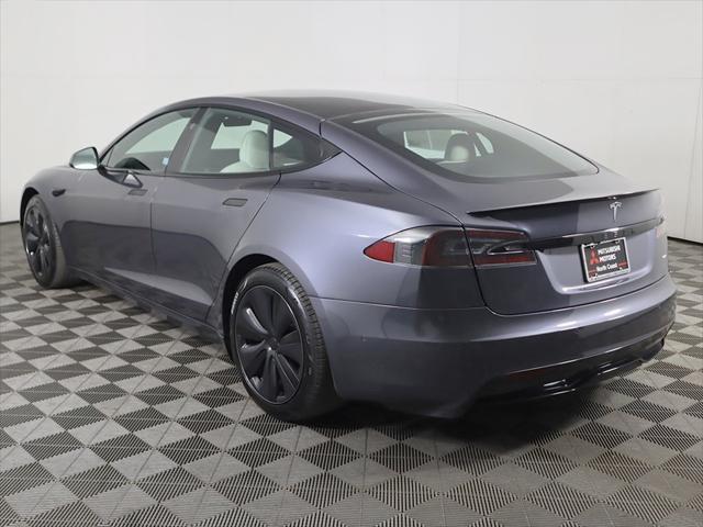 used 2021 Tesla Model S car, priced at $56,990