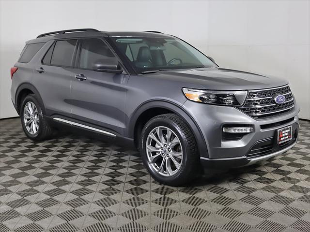 used 2021 Ford Explorer car, priced at $27,669