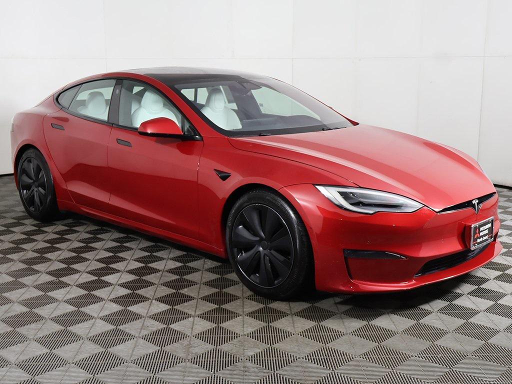 used 2022 Tesla Model S car, priced at $42,990
