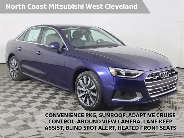 used 2021 Audi A4 car, priced at $27,419